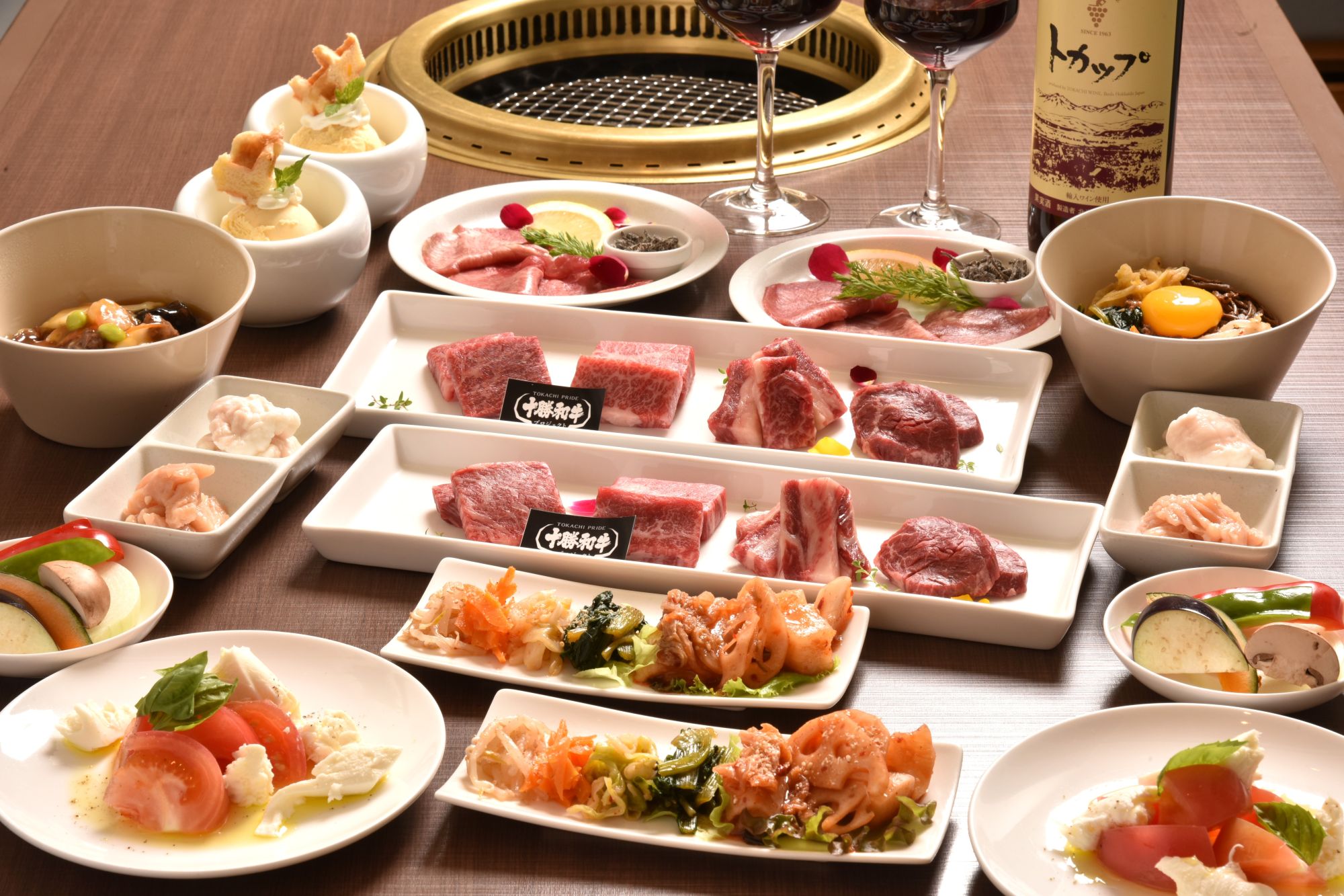 焼肉フルコースの写真